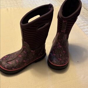 Bogs Floral Patterned Rain Boots